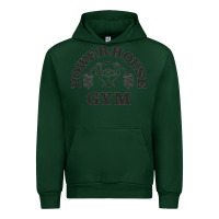 Forest Green power hause gym Urban Hoodie - artisFamous