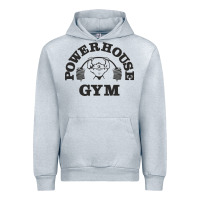 Heather Grey power hause gym Urban Hoodie - artisFamous