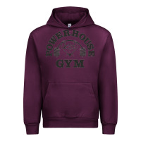 Mauve Wine power hause gym Urban Hoodie - artisFamous