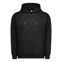 Pigment Black power hause gym Urban Hoodie - artisFamous