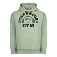 Pigment Oil Green power hause gym Urban Hoodie - artisFamous