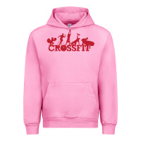 Fuchsia Pink crossfit gym Urban Hoodie - artisFamous