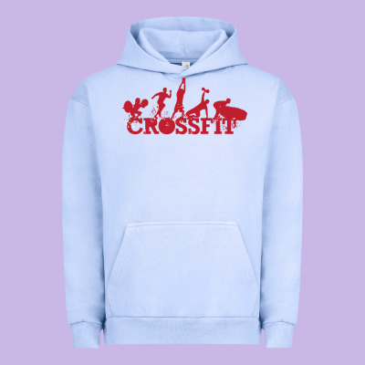 Crossfit Gym Urban Hoodie Designed By Artisfamous