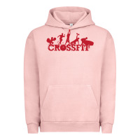 Pigment Salmon crossfit gym Urban Hoodie - artisFamous