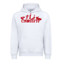 White crossfit gym Urban Hoodie - artisFamous