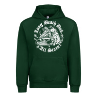 Forest Green Long Beach Dub All STars Urban Hoodie - artisFamous