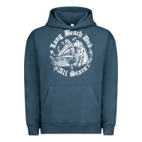 Pigment Midnight Navy Long Beach Dub All STars Urban Hoodie - artisFamous