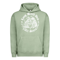 Pigment Oil Green Long Beach Dub All STars Urban Hoodie - artisFamous