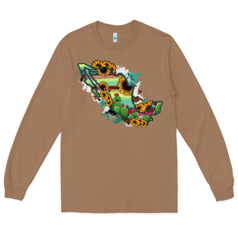 Mexico Map Long Sleeve Tee by RanaPortraitStore | Teevron