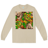 Mushroom St. Patrick's Day Horse With Horseshoes Seamless Long Sleeve Tee - FaDigitalArtStudio