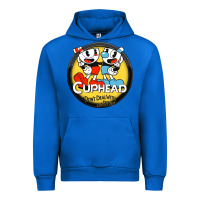 Cobalt Cuphead Urban Hoodie - artisFamous