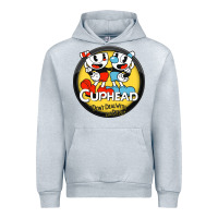 Heather Grey Cuphead Urban Hoodie - artisFamous