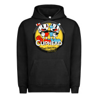 Pigment Black Cuphead Urban Hoodie - artisFamous