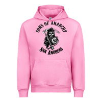 Fuchsia Pink sons of anarchy san andreas Urban Hoodie - artisFamous