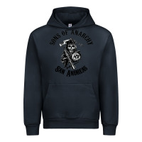 Navy sons of anarchy san andreas Urban Hoodie - artisFamous