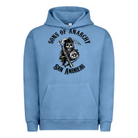 Pigment Pebble Blue sons of anarchy san andreas Urban Hoodie - artisFamous