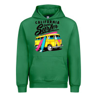 Emerald california super surf Urban Hoodie - artisFamous
