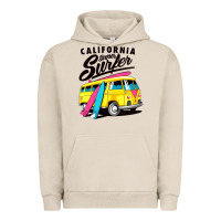 Pigment French Oak california super surf Urban Hoodie - artisFamous