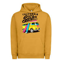 Pigment Peanut Butter california super surf Urban Hoodie - artisFamous