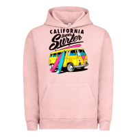 Pigment Salmon california super surf Urban Hoodie - artisFamous