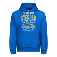 Cobalt I'm The Best Stepdad | Father's Day Urban Hoodie - artisFamous