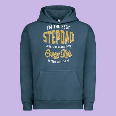 I'm The Best Stepdad | Father's Day Urban Hoodie Designed By Artisfamous