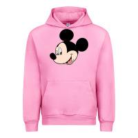 Fuchsia Pink micky mouse Urban Hoodie - artisFamous
