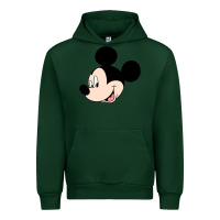 Forest Green micky mouse Urban Hoodie - artisFamous