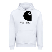 White Carhartt Urban Hoodie - artisFamous