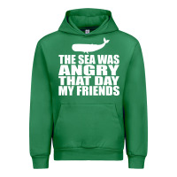 Emerald seinfeld   the sea was angry that day my friends Urban Hoodie - artisFamous