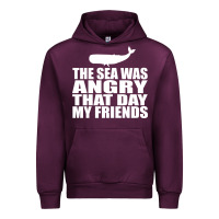 Mauve Wine seinfeld   the sea was angry that day my friends Urban Hoodie - artisFamous