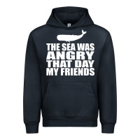 Seinfeld   The Sea Was Angry That Day My Friends Urban Hoodie | Teevron