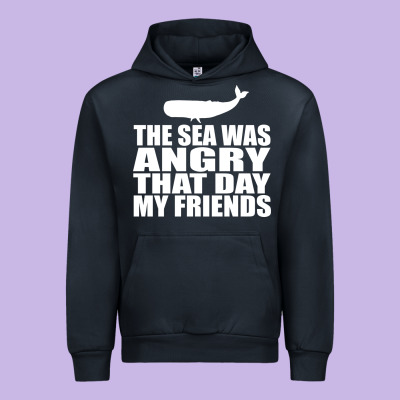 Seinfeld   The Sea Was Angry That Day My Friends Urban Hoodie Designed By Artisfamous