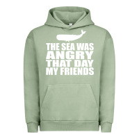 Pigment Oil Green seinfeld   the sea was angry that day my friends Urban Hoodie - artisFamous