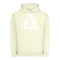 Pigment Pistachio The Ministry of Silly Walks Distressed Urban Hoodie - artisFamous