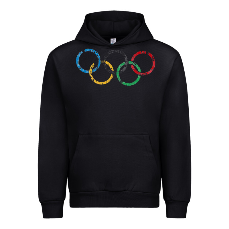 Olympic Rings Urban Hoodie by artisFamous | Teevron