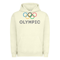 Pigment Pistachio OLYMPIC RINGS Urban Hoodie - artisFamous