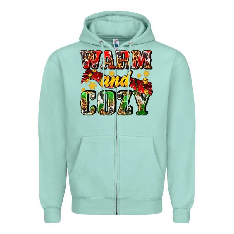 Warm And Cozy With Scarf Zipper Hoodie by AdoDesignShop | Teevron