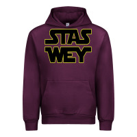 Mauve Wine Stas Wey Urban Hoodie - artisFamous