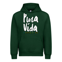 Forest Green costa rica pura vida Urban Hoodie - artisFamous