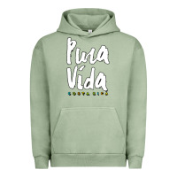 Pigment Oil Green costa rica pura vida Urban Hoodie - artisFamous