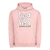 Pigment Salmon costa rica pura vida Urban Hoodie - artisFamous