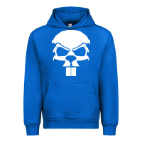 Cobalt crazy beaver skull Urban Hoodie - artisFamous