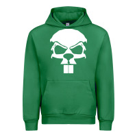Emerald crazy beaver skull Urban Hoodie - artisFamous