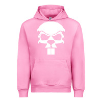 Fuchsia Pink crazy beaver skull Urban Hoodie - artisFamous