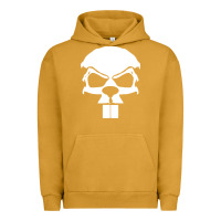 Pigment Peanut Butter crazy beaver skull Urban Hoodie - artisFamous