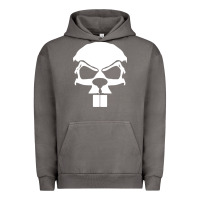 Pigment Tornado crazy beaver skull Urban Hoodie - artisFamous
