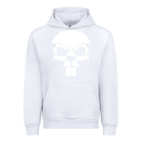 White crazy beaver skull Urban Hoodie - artisFamous