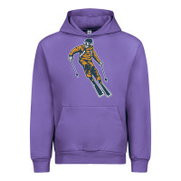 Tulip born to ski Urban Hoodie - artisFamous