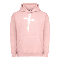 Pigment Salmon cross Urban Hoodie - artisFamous